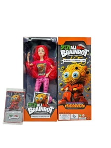 Mattel edition 11.5-inch 12-joint solid body Shanhaijing Instant Noodle Person with one card