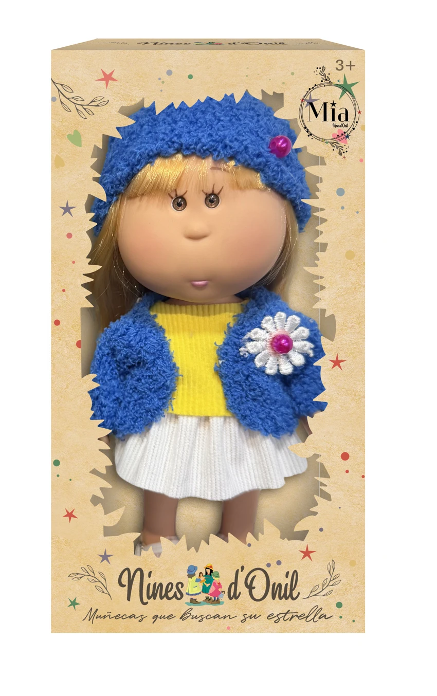 Hot-selling authentic 1:1 fashion 26CM full vinyl Spanish Mia Potato Doll with hanging clothes&nbsp;and&nbsp;name card