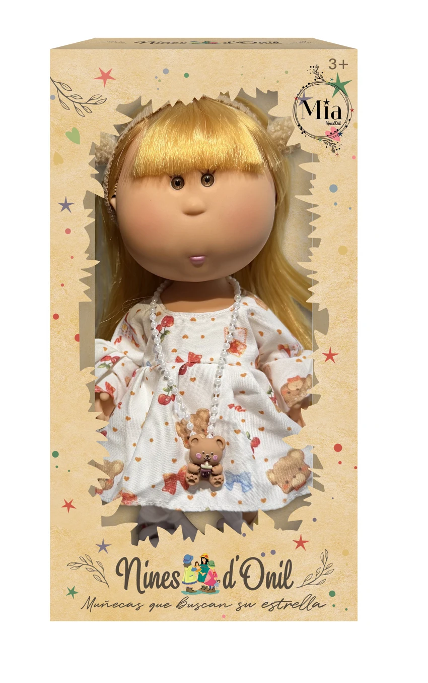 Hot-selling Genuine 1:1 Fashion 26CM Full Vinyl Spanish Mia Potato Doll with Clothes and Tag