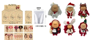 Explosive genuine 1 to 1 fashion 18CM fully enameled Spanish Mia potato doll doll with card 6 models 6PC