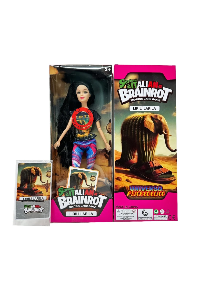 Mattel version 11.5-inch 12-joint action figure with lights and music, Classic of Mountains and Seas Banana Monkey, comes with a card