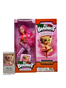 Mattel version 11.5-inch 12-joint action figure with lights and music, Classic of Mountains and Seas Coffee Man, comes with a card