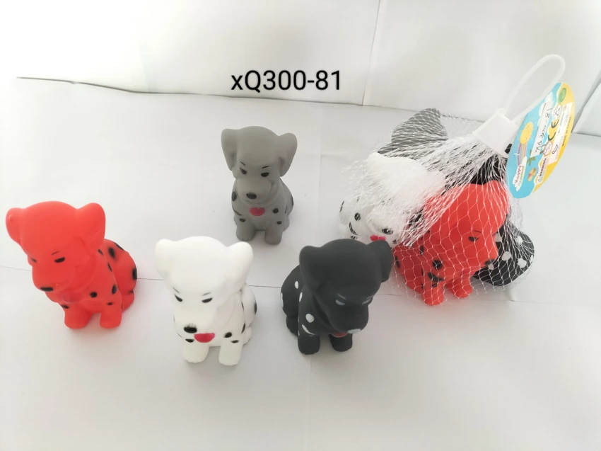 Patterned Dog 4 pieces