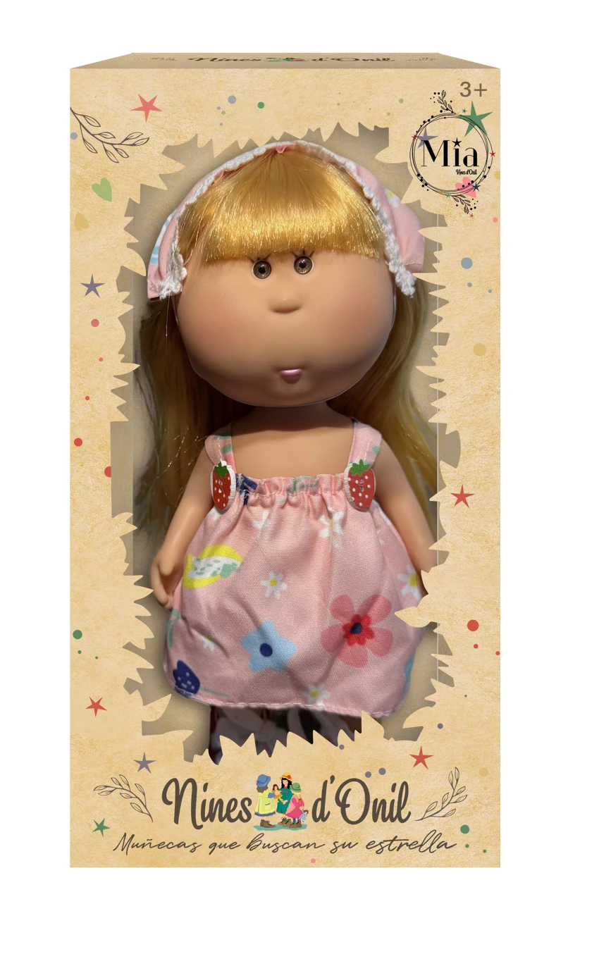 Hot-selling Genuine 1:1 Fashion 26CM Full Vinyl Spanish Mia Potato Doll with Clothes and Tag