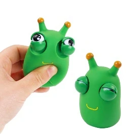 Wide-Eyed Little Caterpillar Squeeze Toy (OPP Bag)