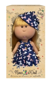 Hot-selling authentic 1:1 fashion 26CM full vinyl Spanish Mia Potato Doll Doll with hanging clothes&nbsp;and&nbsp;business card