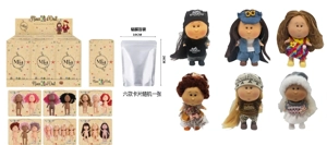 Explosive genuine 1 to 1 fashion 18CM fully enameled Spanish Mia potato doll doll with card 6 models 6PC