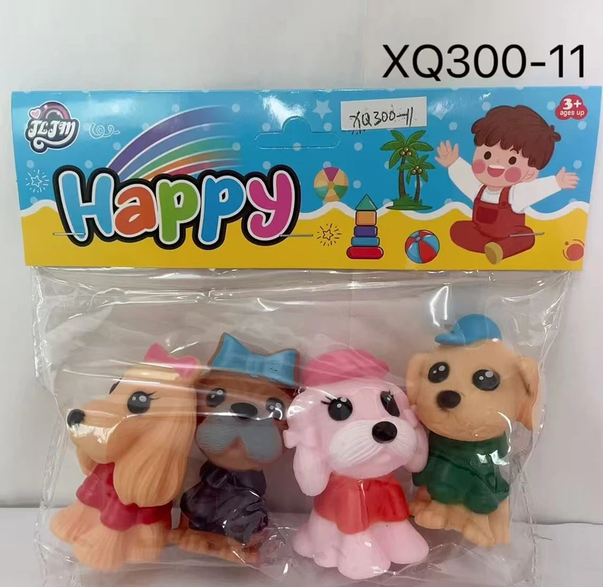 Cute Small Dogs, 4-pack, multiple styles mixed