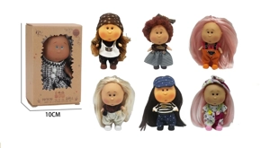 Hot-selling authentic 1:1 fashion 18CM full vinyl Spanish Mia Potato Doll