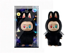 1:1 Pop Mart THE MONSTERS 10th Anniversary Follow ZIMOM Through Time 3.0 Plush PVC 18 cm 24D Real Eyeball Plush Cotton Body PVC Face Big Leader