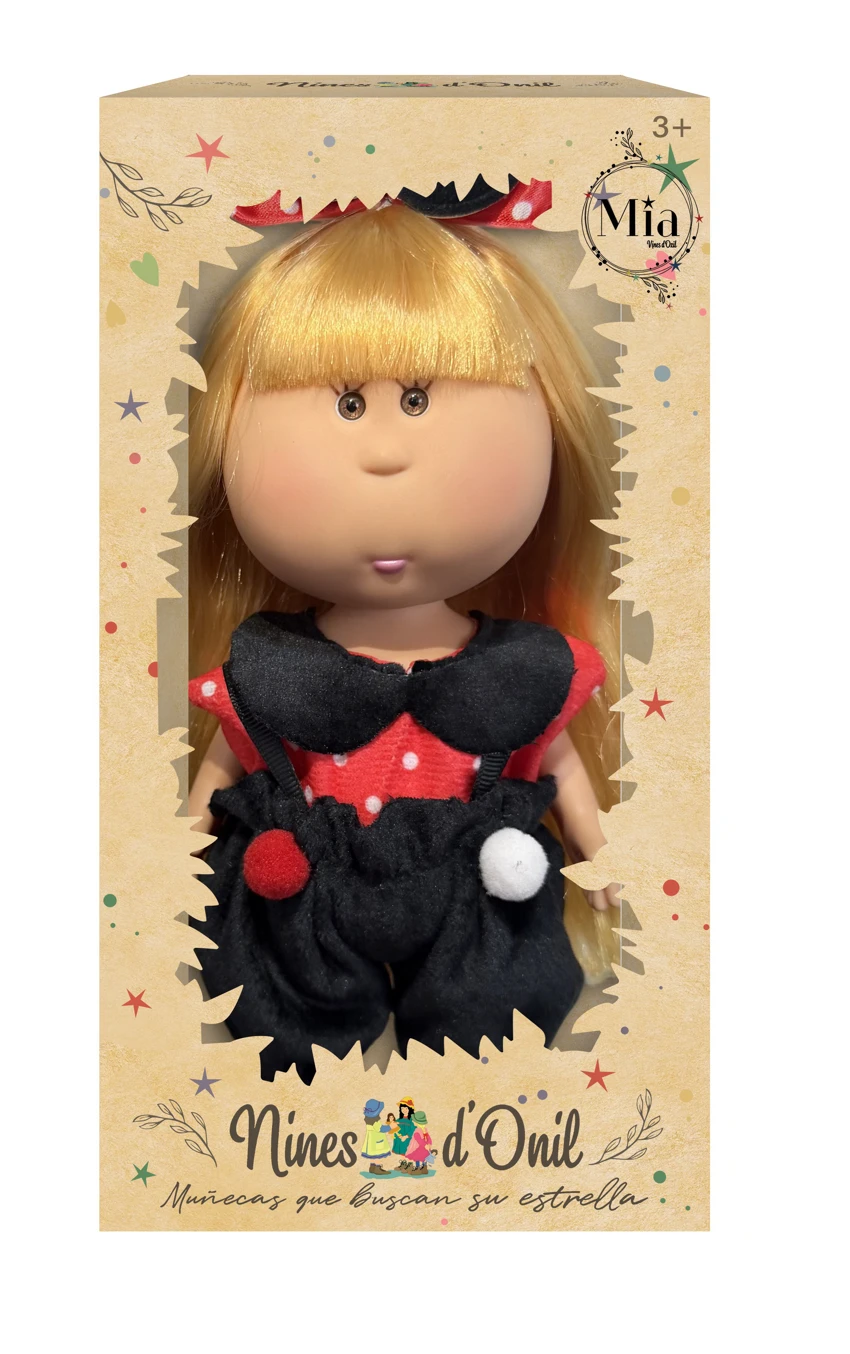 Hot-selling authentic 1:1 fashion 26CM full vinyl Spanish Mia Potato Doll with hanging clothes&nbsp;and&nbsp;name card