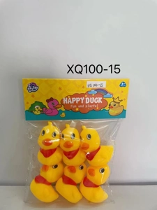 Red scarf No. 1 duck 6 pieces