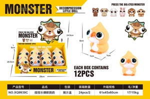 Squeeze fun pop-eye parrot 12PCS