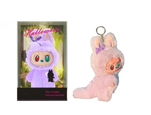 1-to-1 Bubble Mart THE MONSTERS 10th Anniversary Follow ZIMOM Through Time 3.0 Plush Enamel 18cm 24D Real Eyeball Plush Cotton Body Enamel Face Big Boss