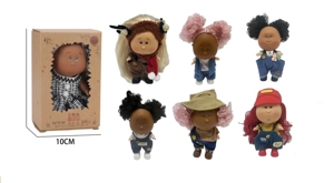 Hot-selling authentic 1:1 fashion 18CM all-rubber Spanish Mia Potato Doll