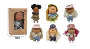 Hot-selling authentic 1:1 plush fashion 20CM all-rubber Spanish Mia Potato Doll [1 plush outfit] [1 fashion outfit]