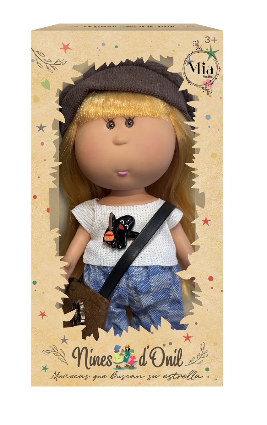 Hot-selling authentic 1:1 fashion 26CM full vinyl Spanish Mia Potato Doll with hanging clothes&nbsp;and&nbsp;name card