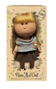 Hot-selling authentic 1:1 fashion 26CM full vinyl Spanish Mia Potato Doll with hanging clothes and name card
