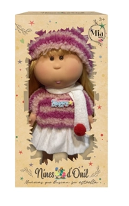 Hot-selling authentic 1:1 fashion 26CM full vinyl Spanish Mia Potato Doll Doll with hanging clothes&nbsp;and&nbsp;business card