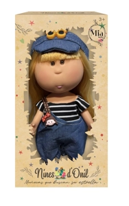 Hot-selling authentic 1:1 fashion 26CM full vinyl Spanish Mia Potato Doll with hanging clothes and name card