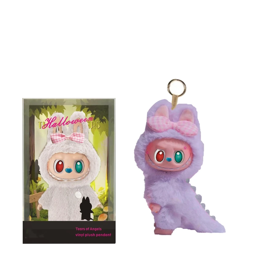 1:1 Pop Mart THE MONSTERS 10th Anniversary Follow ZIMOM Through Time 3.0 Plush PVC 18 cm 24D Real Eyeball Plush Cotton Body PVC Face Big Leader