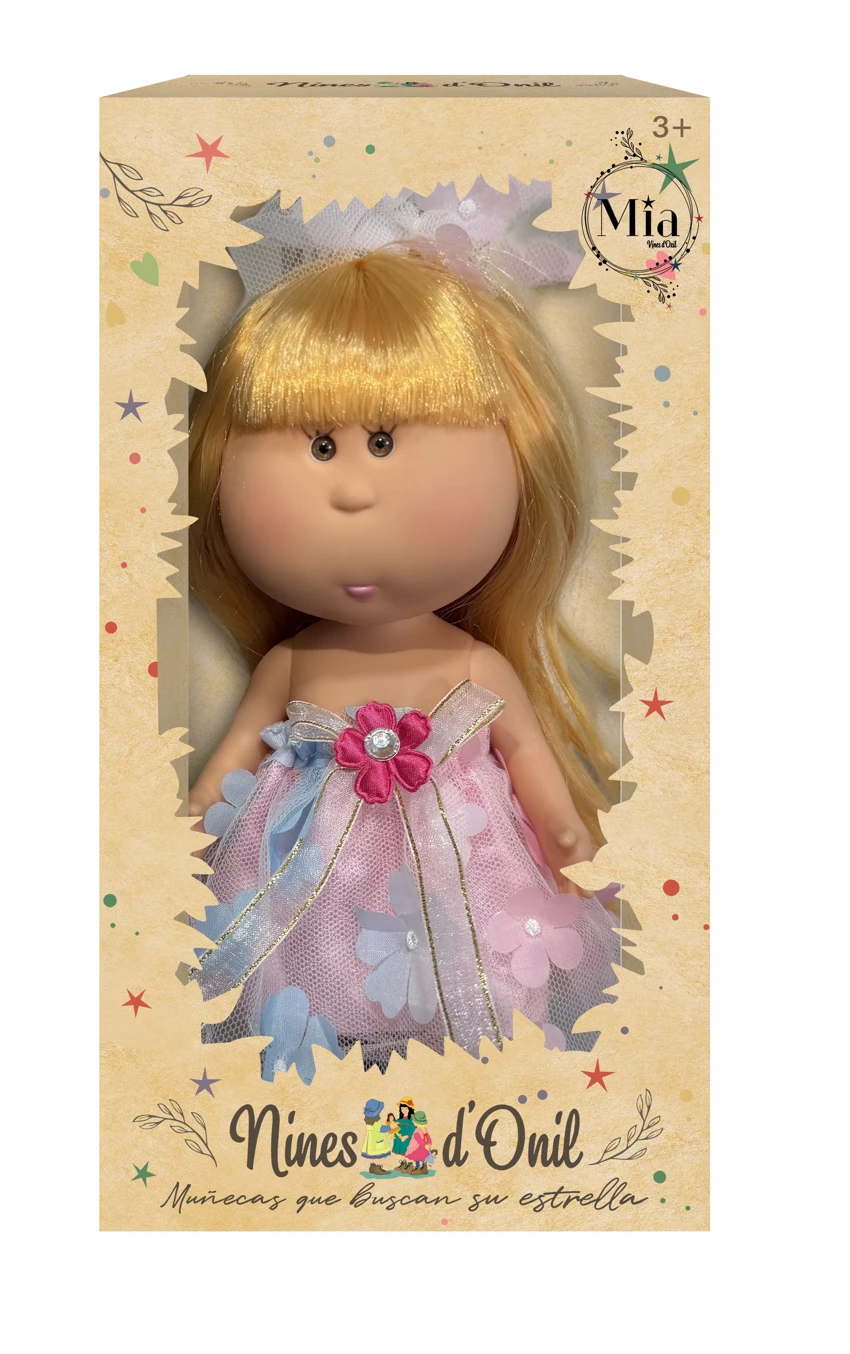 Hot-selling Genuine 1:1 Fashion 26CM Full Vinyl Spanish Mia Potato Doll with Clothes and Tag