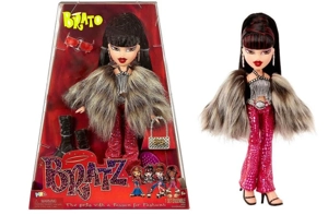 MGA BRATZ Summer Series 10-inch Big Foot Big Thigh Real Body Big Head Bratz Doll with Long Boots and Glasses