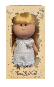 Hot-selling authentic 1:1 fashion 26CM full vinyl Spanish Mia Potato Doll Doll with hanging clothes&nbsp;and&nbsp;business card