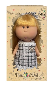 Hot-selling authentic 1:1 fashion 26CM full vinyl Spanish Mia Potato Doll Doll with hanging clothes&nbsp;and&nbsp;business card
