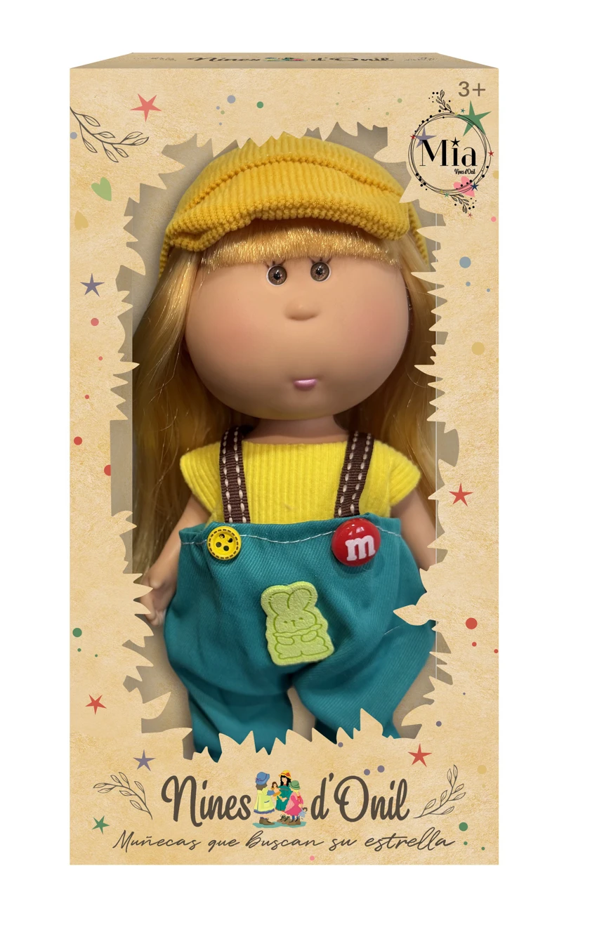 Hot-selling authentic 1:1 fashion 26CM full vinyl Spanish Mia Potato Doll with hanging clothes&nbsp;and&nbsp;name card