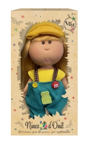Hot-selling authentic 1:1 fashion 26CM full vinyl Spanish Mia Potato Doll with hanging clothes and name card