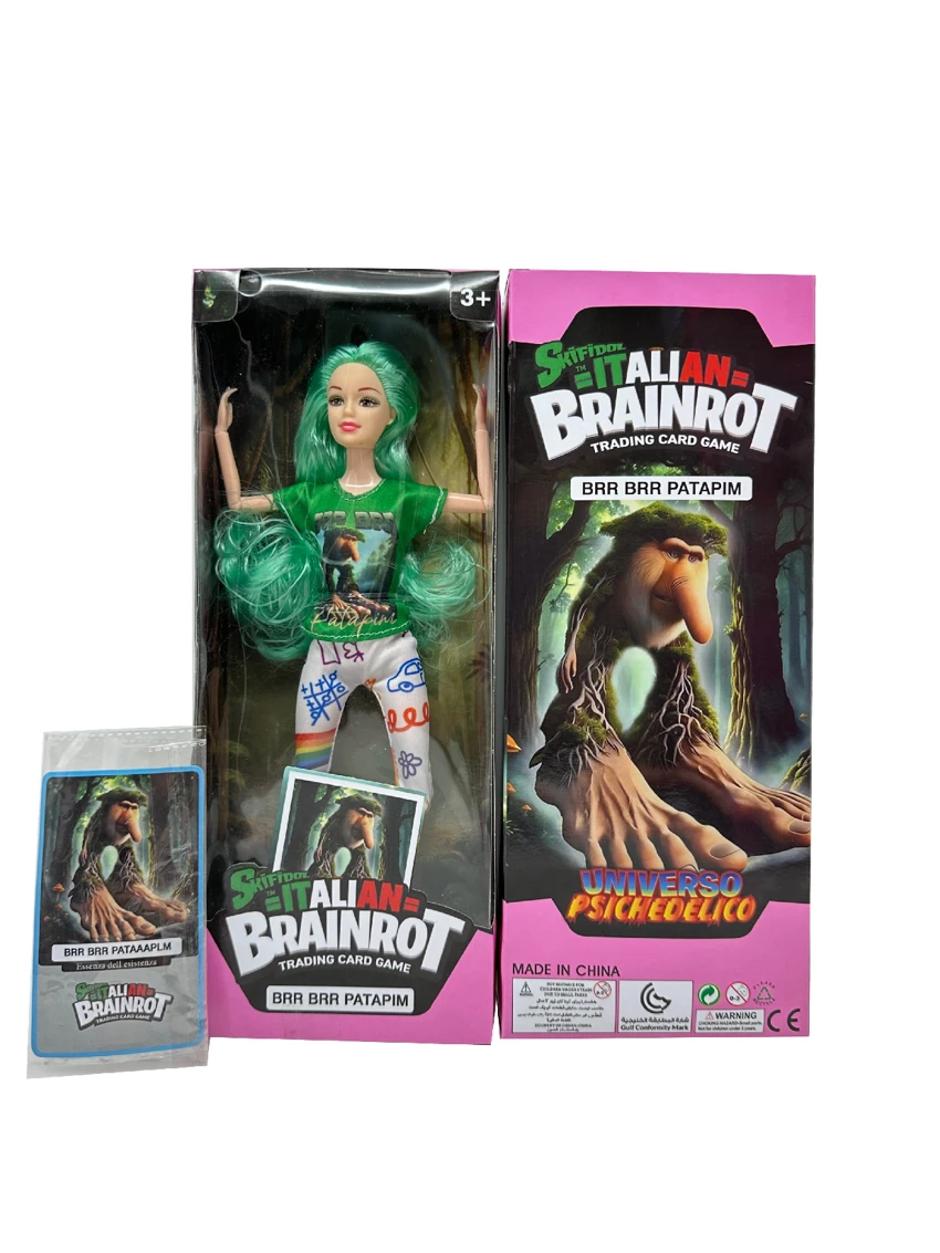 Mattel edition 11.5-inch 12-joint solid body Shanhaijing Big Tree Long-arm Monkey with one card