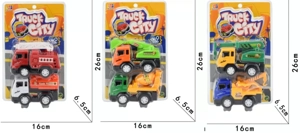Truck City Inertial Engineering Vehicle (2-pack) Three Mixed Models