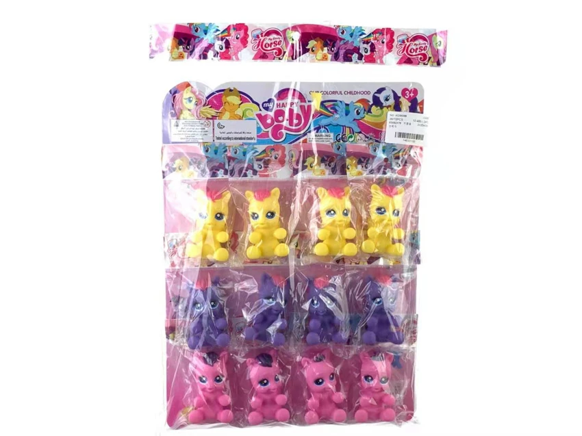 Seated Horse, Three Colors / 12