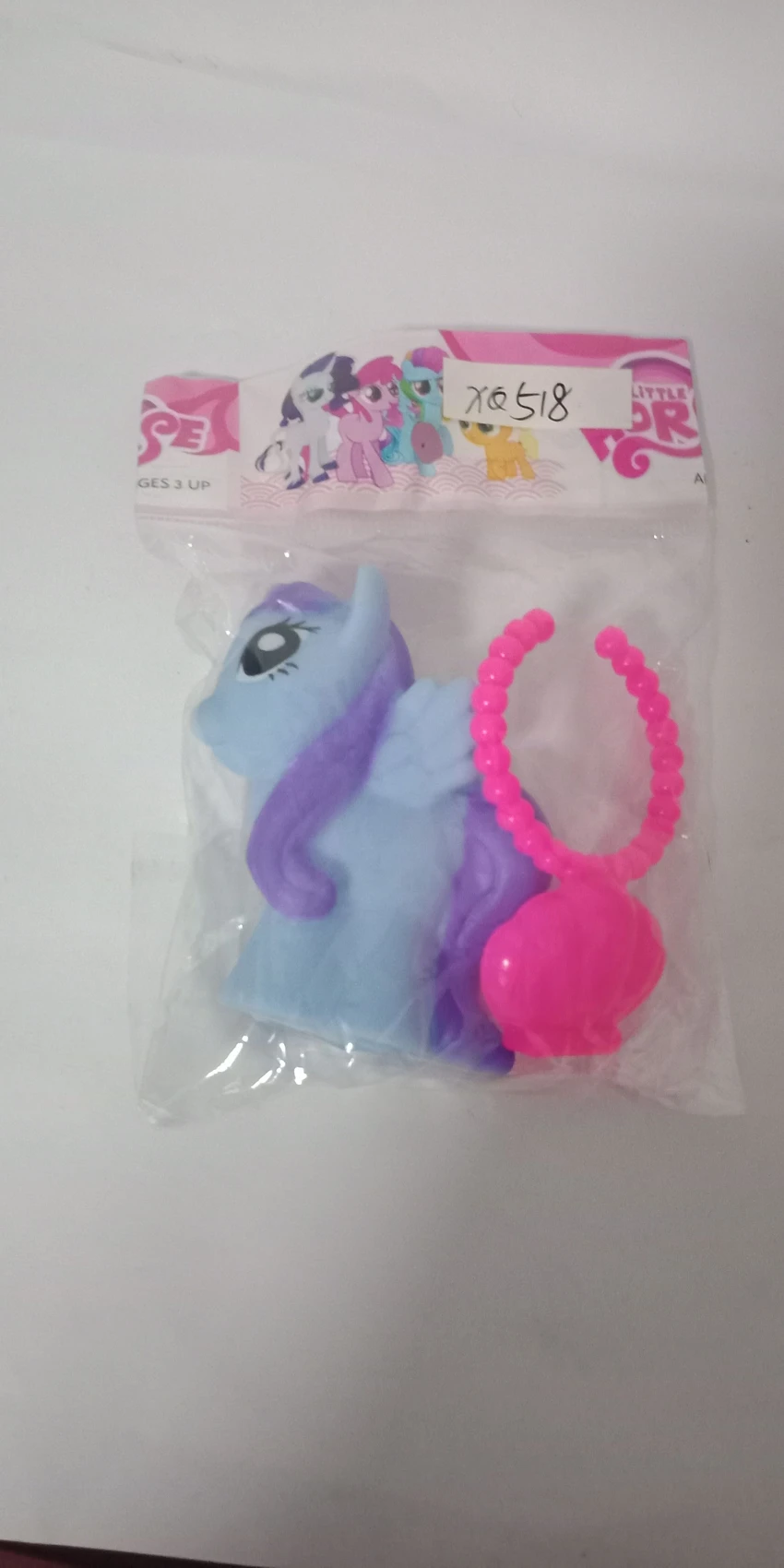 Conjoined horse chain OPP bag