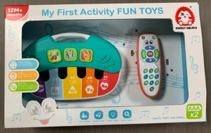 Five-key piano & remote control