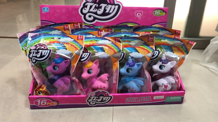 Unicorn horse comb tree mix laminated bag /16