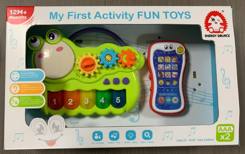 Caterpillar piano & emoji phone