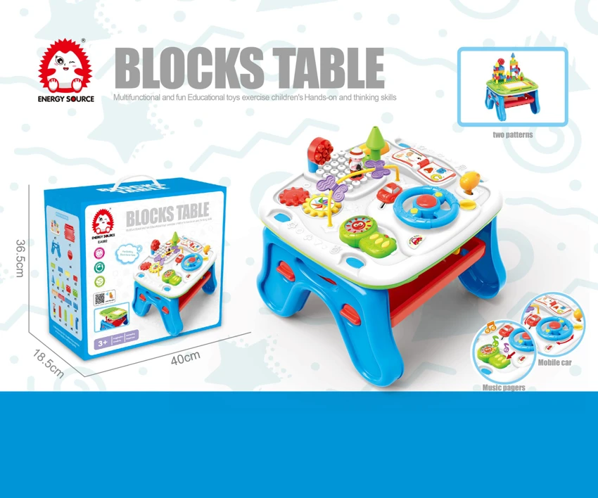 Multifunctional Double-sided Learning Desk
