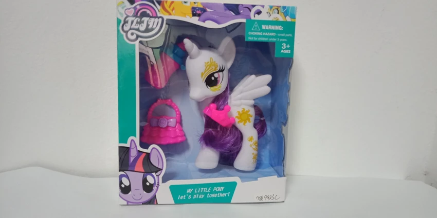 5-inch Open Mouth Horse, Clip, Bottle, Bag