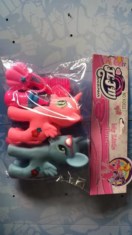 Glasses Horse Mixed, Comb, Bag, Baby Bottle