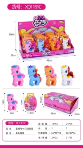 Crown horse 16 pieces four-color mix