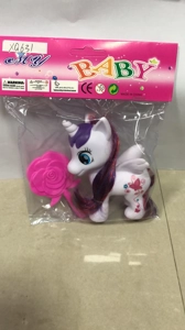 Horned Beast Horse, Comb, Card Head Bag