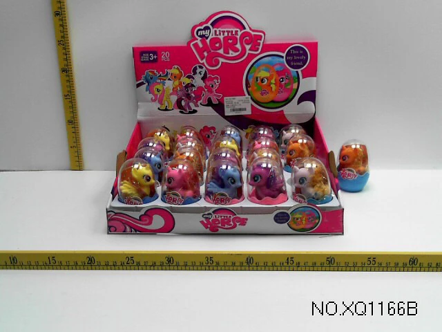 Egg pack small horse sticker (20/display box)