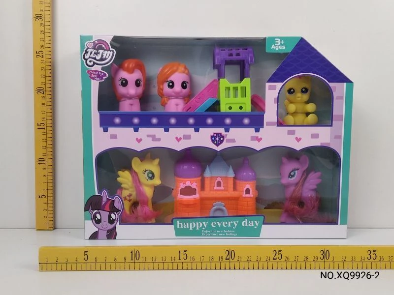 Two Villas, Seated Horses, Two Big Head Horses, Two Horse No. 3