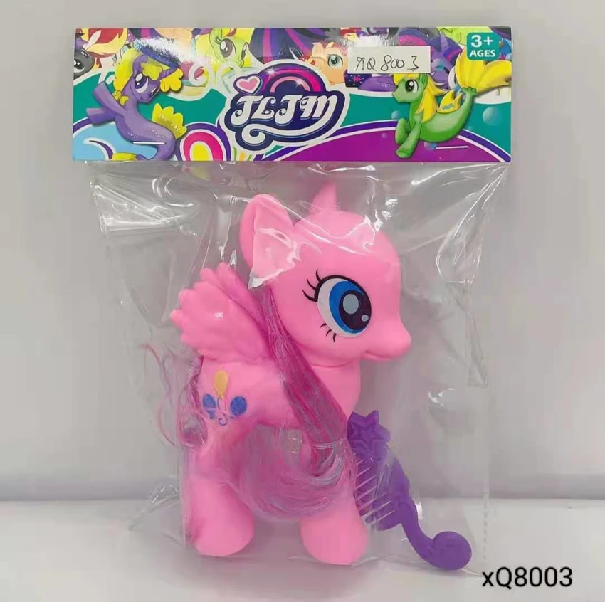 Horse with Comb, Card Head Bag