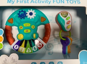 Steering Wheel & Car Key