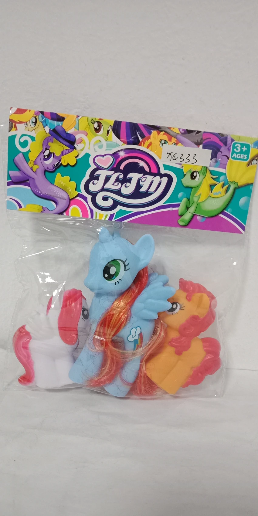 1 No. 3 horse 2 conjoined horses