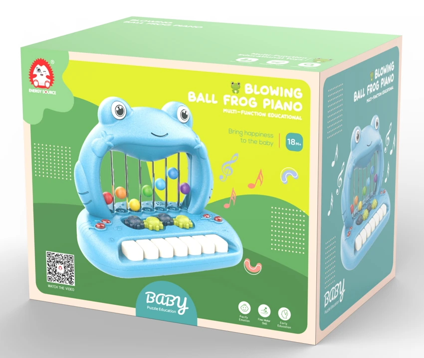 Fun Frog Blow Ball Piano
