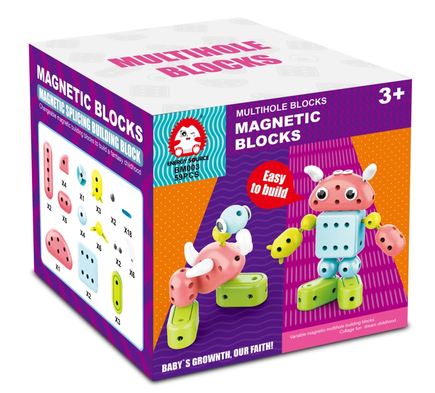 Magnetic Building Blocks